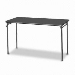 Dining Table with Flat Steel Lock