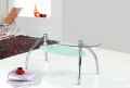 glass top end table