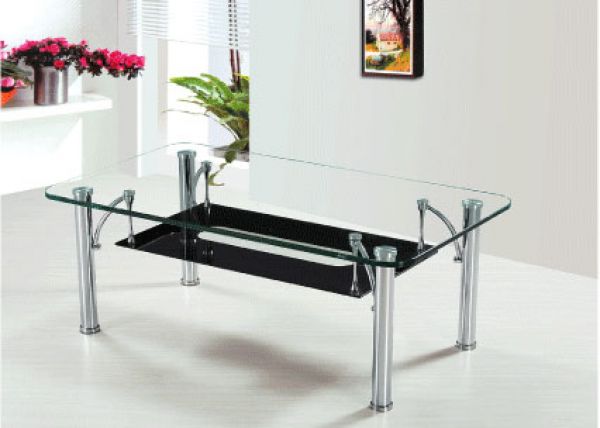 glass top coffee tables