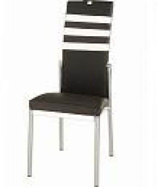 black dining chair